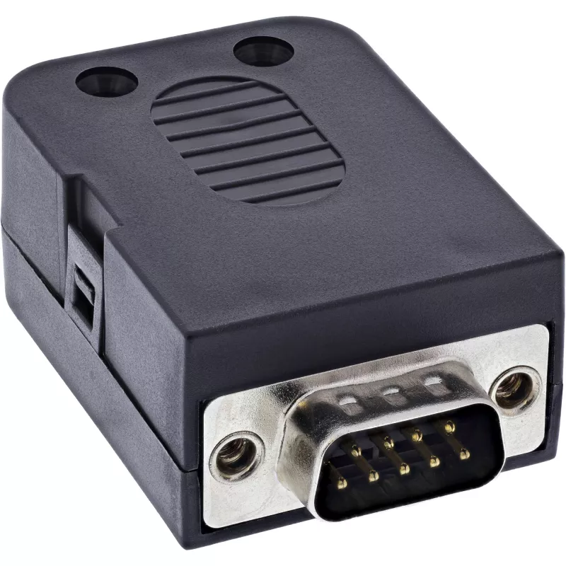 InLine 92501I wire connector Terminal block / D-Sub 9 Black