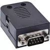 InLine 92501J wire connector Terminal block / D-Sub 9 Black