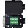 InLine 92501J wire connector Terminal block / D-Sub 9 Black