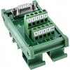 InLine 92501K wire connector Terminal block / D-Sub 9 Green