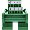 InLine 92501K wire connector Terminal block / D-Sub 9 Green