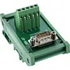 InLine 92501L wire connector Terminal block / D-Sub 9 Green