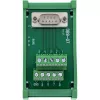 InLine 92501L wire connector Terminal block / D-Sub 9 Green
