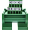 InLine 92501L wire connector Terminal block / D-Sub 9 Green