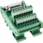 InLine 92502C wire connector Terminal block / D-Sub 15 Green