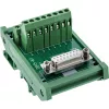 InLine 92502C wire connector Terminal block / D-Sub 15 Green