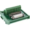InLine 92502G wire connector Terminal block / D-Sub 25 Green