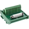 InLine 92502H wire connector Terminal block / D-Sub 25 Green