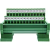InLine 92502H wire connector Terminal block / D-Sub 25 Green