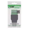 InLine 92504B wire connector USB-A / Terminal block, 5-pin Black, Green