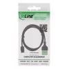 InLine 92504D wire connector Micro USB / Terminal block, 5-pin Black, Green