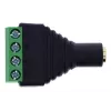 InLine 92504K wire connector 3.5 mm 4-pin jack TRRS / Terminal block 4 terminals Black, Green