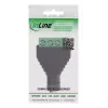 InLine 92504K wire connector 3.5 mm 4-pin jack TRRS / Terminal block 4 terminals Black, Green