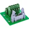 InLine 92504O wire connector IDC 10 / Terminal block 5 terminals Green, Light grey