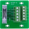 InLine 92504O wire connector IDC 10 / Terminal block 5 terminals Green, Light grey