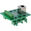 InLine 92505A wire connector RJ45 8P8C / Terminal block 9 terminals Green