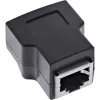 InLine 92505E wire connector RJ45 8P8C / Terminal block, 8-pin Black