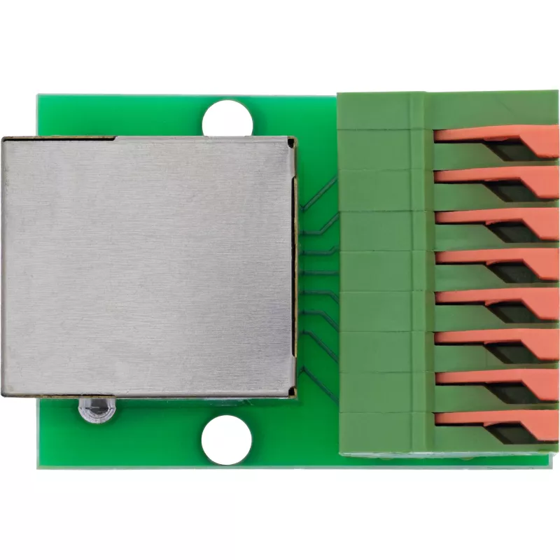 InLine 92505F wire connector RJ45 Cat.5e 8P8C / Terminal block, 8-pin Green