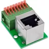 InLine 92505G wire connector RJ45 Cat.5e 8P8C / Terminal block, 8-pin Green