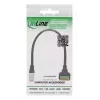 InLine 92505I wire connector RJ45 Cat.5e 8P8C / Terminal block, 8-pin Black