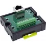 InLine 92505J wire connector RJ45 8P8C / Terminal block, 9-pin Black, Green