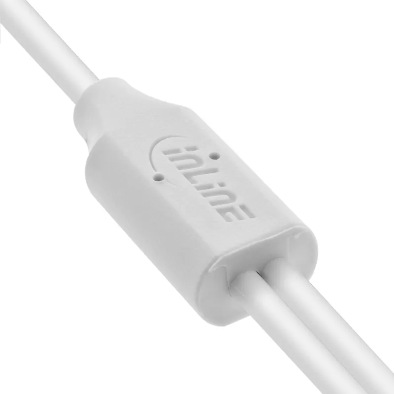 InLine 35126W USB cable USB 2.0 0.5 m USB A 2 x USB C White