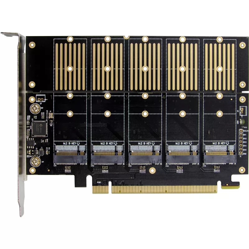 Interface adapter InLine 76619G — PCI/USB/serial connectivity module