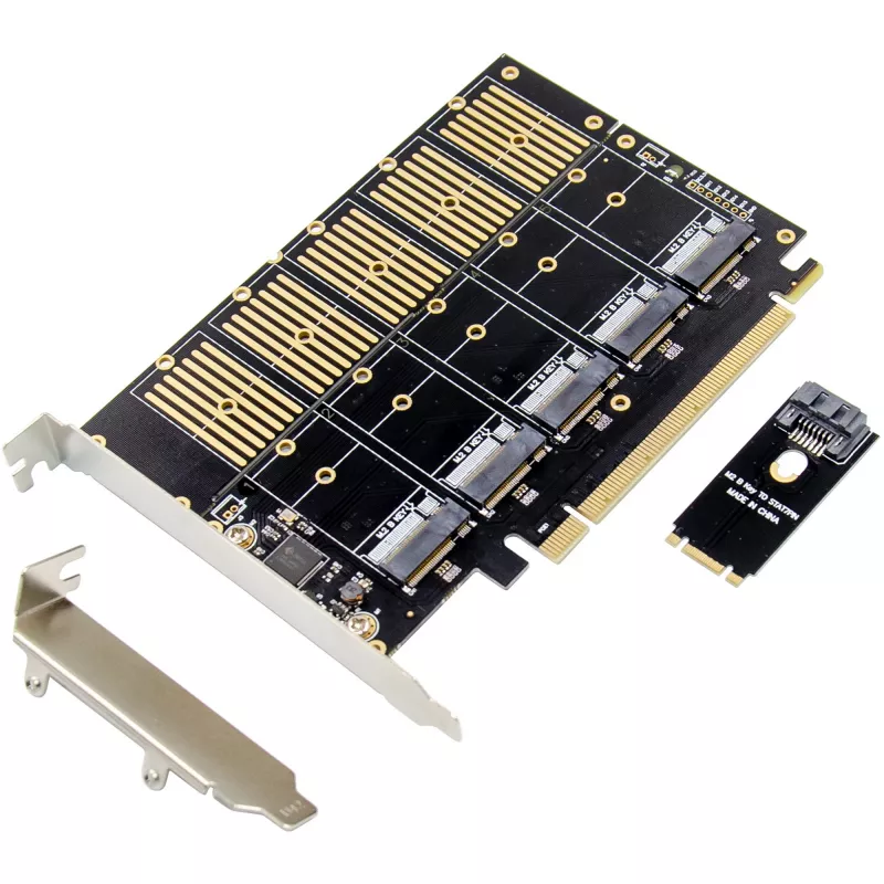Interface adapter InLine 76619G — PCI/USB/serial connectivity module