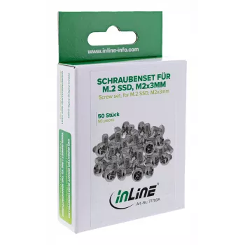 Mounting kit InLine 77783A – accessory kit for computer components mounting
