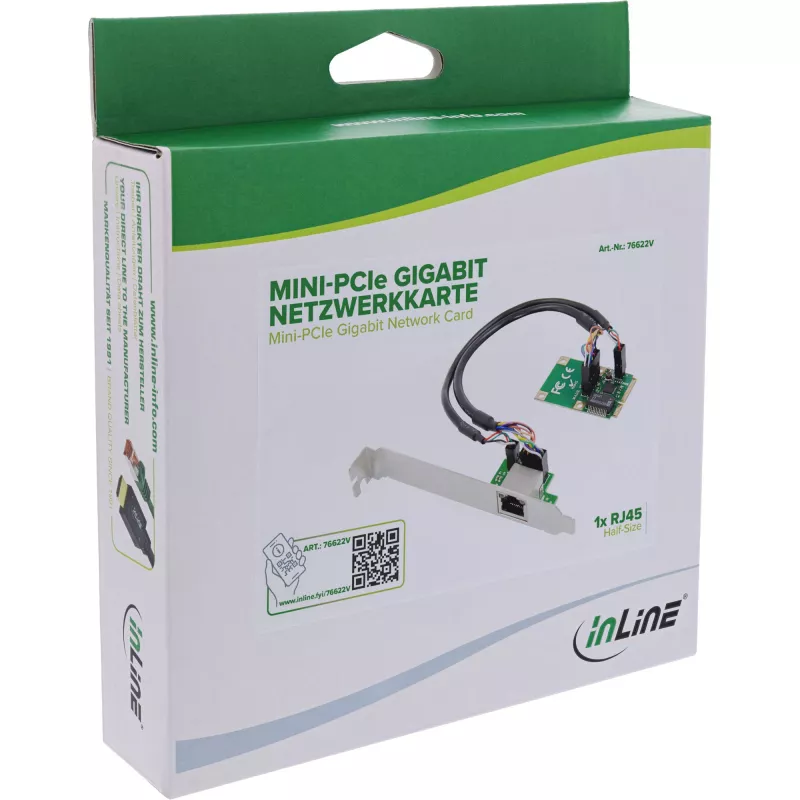 InLine 76622V network card Internal Ethernet 1000 Mbit/s