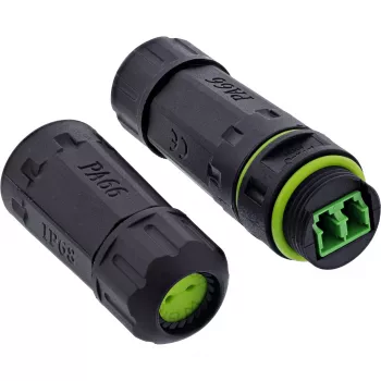 Cable gender changer InLine 69927B — adapter for reversing connector polarity