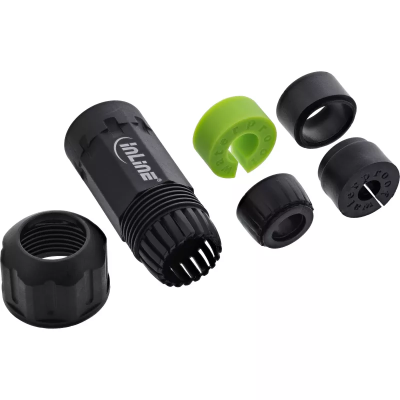 Power plug adapter InLine 69927W by InLine — compact mains adapter for European sockets
