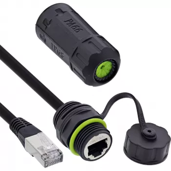 Cable gender changer InLine 69927K — adapter for reversing connector gender