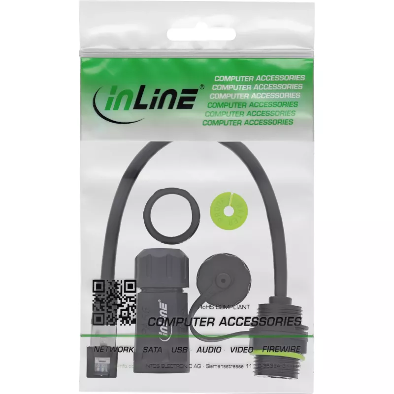 Cable gender changer InLine 69927K — adapter for reversing connector gender