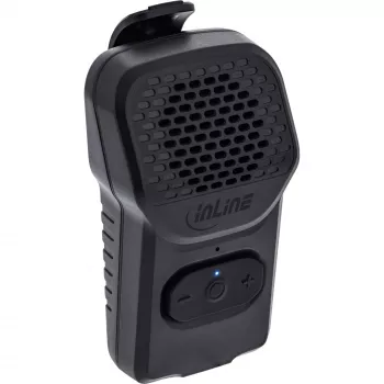 Mono portable speaker InLine 55383 — Black, driver 2.8 cm, Bluetooth 2.4 GHz (range 10 m)
