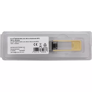 InLine 32336E network transceiver module Fiber optic 100000 Mbit/s QSFP28 850 nm