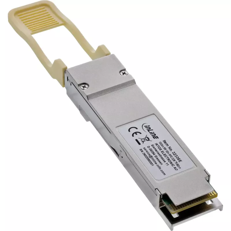 InLine 32336E network transceiver module Fiber optic 100000 Mbit/s QSFP28 850 nm