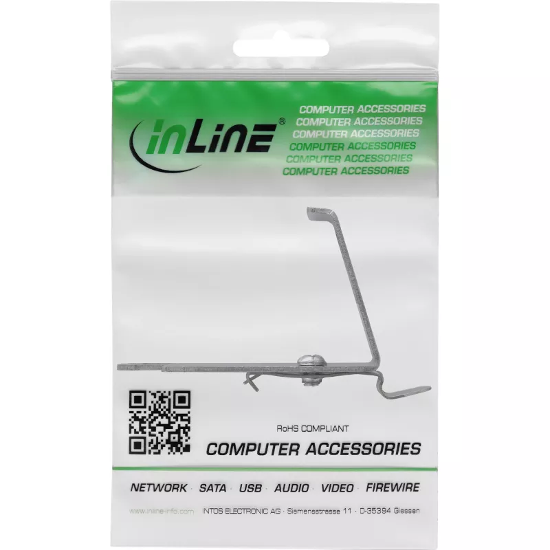 Keystone module InLine 76203M — network accessory, shielded RJ45 insert