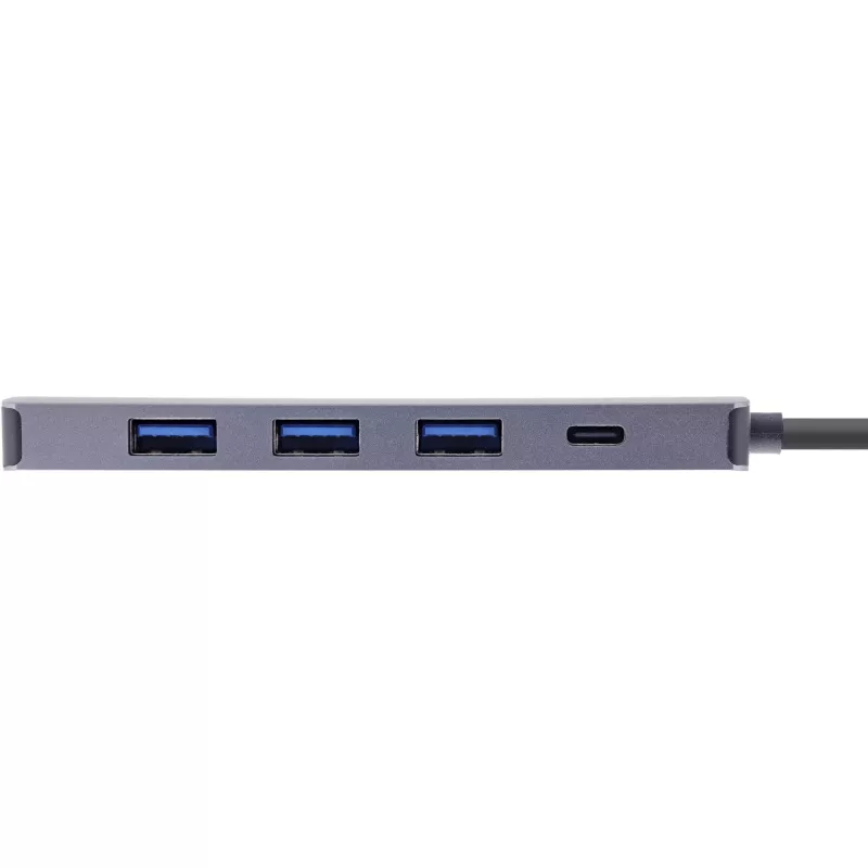 InLine 33271A interface hub USB 3.2 Gen 1 (3.1 Gen 1) Type-C 5000 Mbit/s Grey