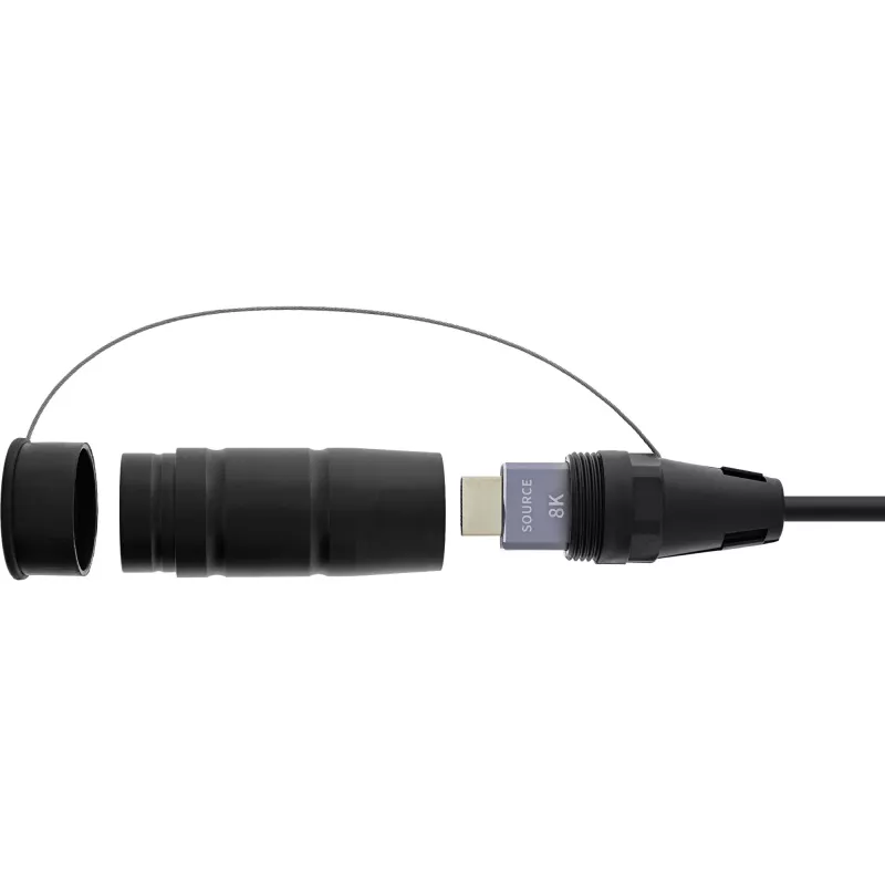 HDMI cable InLine 17950T, 50 m, HDMI Type A male–male, HDMI 2.1, 48 Gbit/s, black