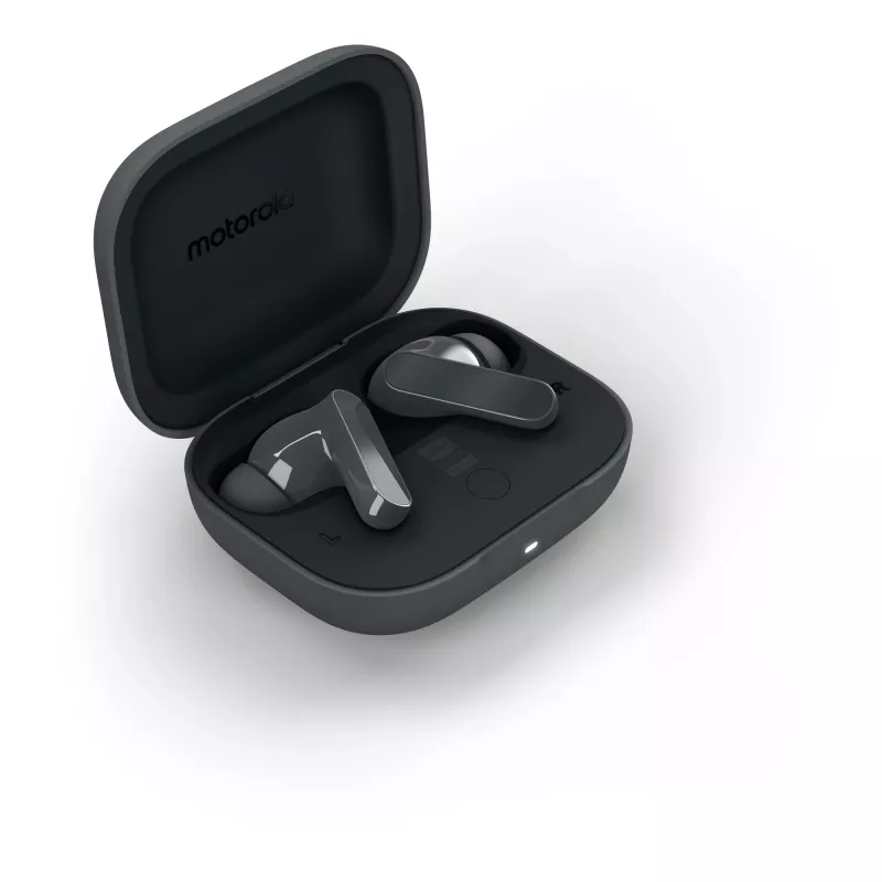 Headset MOTOROLA Moto Buds Bass TWS Bluetooth in-ear for calls and music, Black, 51 g