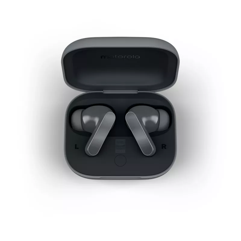 Headset MOTOROLA Moto Buds Bass TWS Bluetooth in-ear for calls and music, Black, 51 g