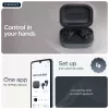 Headset MOTOROLA Moto Buds Bass TWS Bluetooth in-ear for calls and music, Black, 51 g