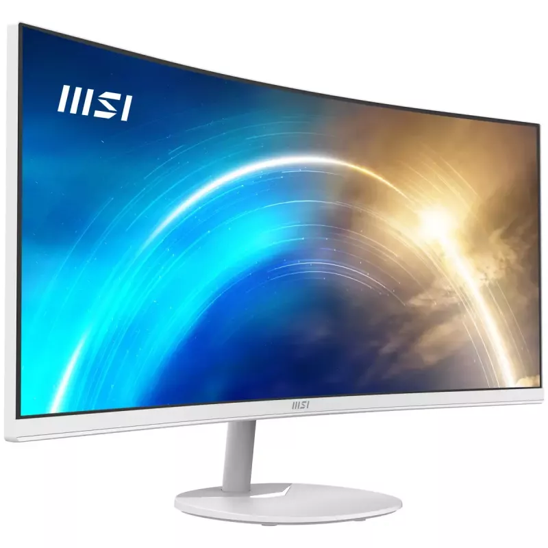 MSI Pro MP341CQ computer monitor 86.4 cm (34 inch) 3440 x 1440 pixels UltraWide Quad HD White