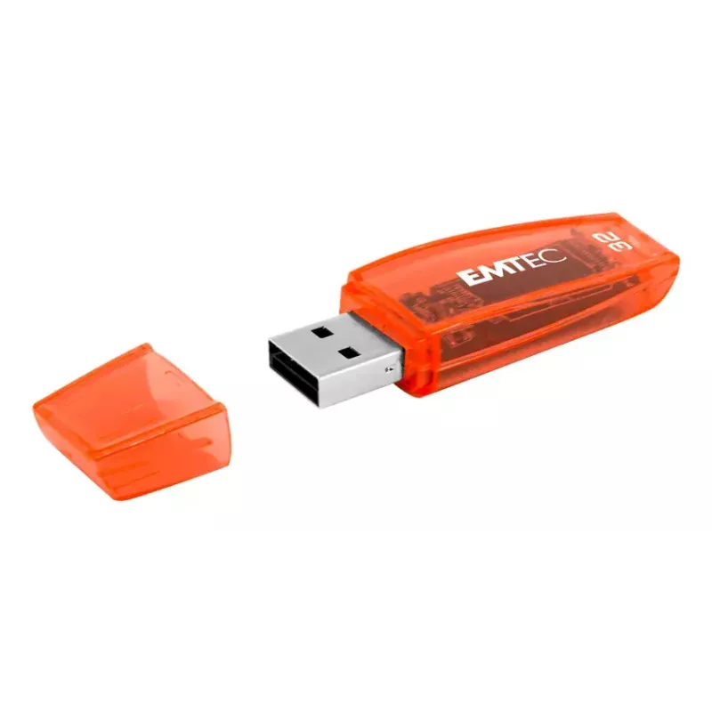 USB Flash Drive Emtec 32GB USB Type-A 2.0 C410 Neon