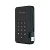 iStorage diskAshur2 256-bit 1TB USB 3.2 secure encrypted solid-state drive - Black IS-DA2-256-SSD-1TB-B