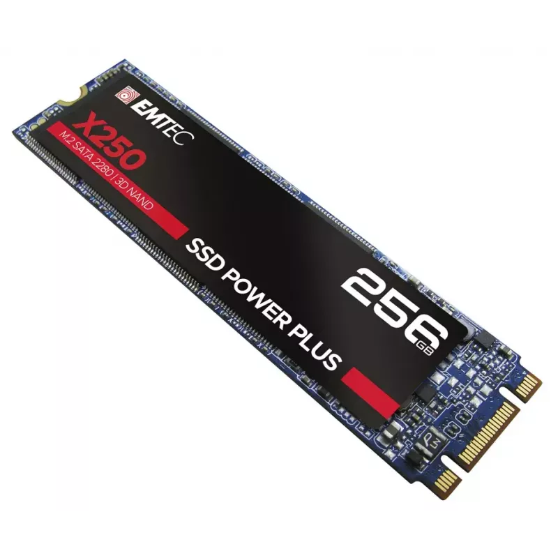 SSD disk Emtec 256 GB M.2 Serial ATA III 3D NAND X250