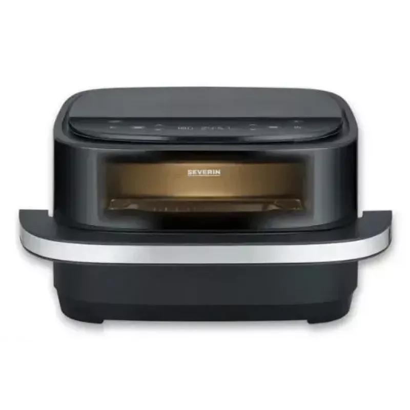 Pizza Maker Severin FR 2464 2200 W Black Silver 1 Pizza