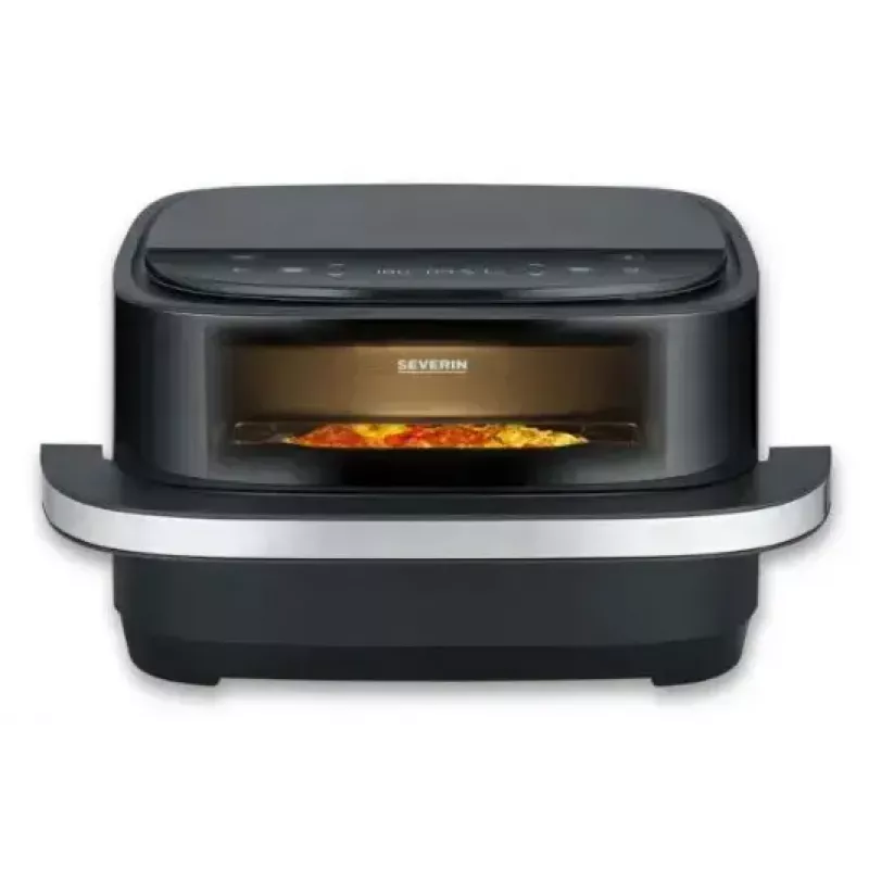 Pizza Maker Severin FR 2464 2200 W Black Silver 1 Pizza