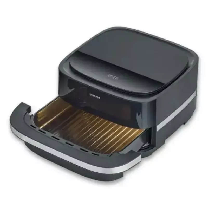Pizza Maker Severin FR 2464 2200 W Black Silver 1 Pizza